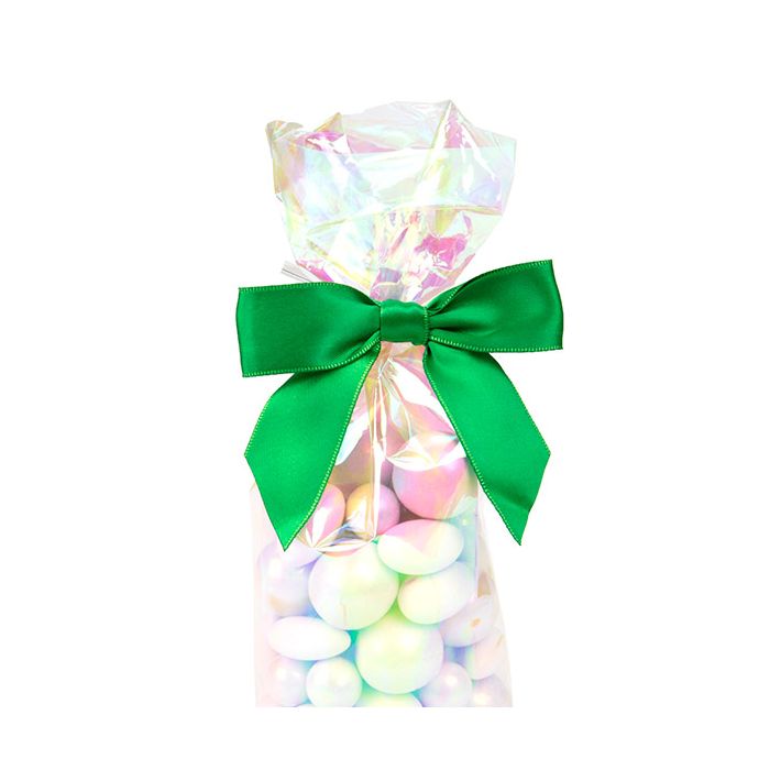 Fiocco pre-annodato 8,9 cm Verde (25 pezzi) [BOWGR]