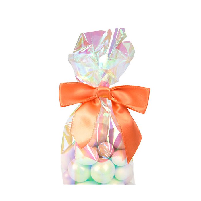 Fiocco pre-annodato 8,9 cm Arancione (25 pezzi) [BOWOR]