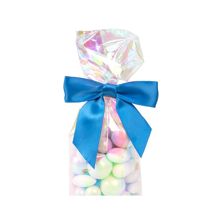 Fiocco pre-annodato 8,9 cm Blu reale (25 pezzi) [BOWRB]