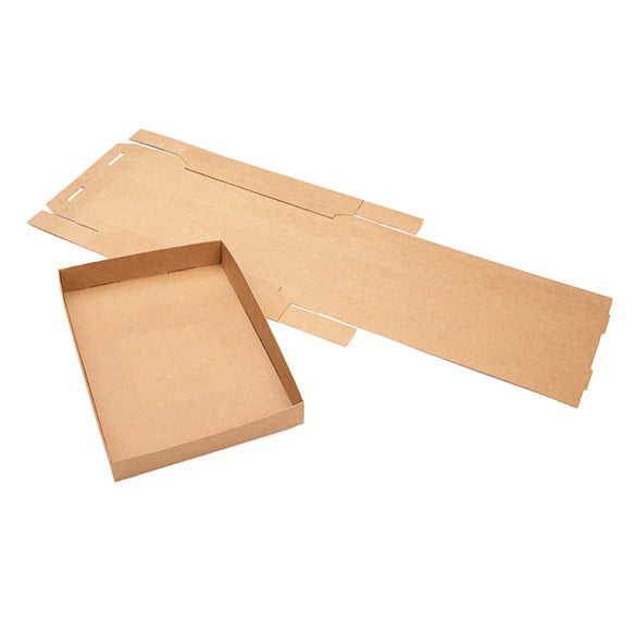 Piccole scatole in carta kraft 13.7x2.5x19.1cm (25 pezzi) [KR15]