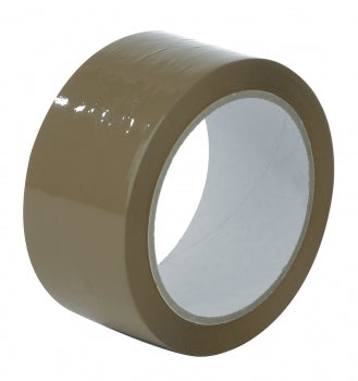 Nastro adesivo marrone in PP acrilico da 48 mm, 25 rotoli da 36 pollici [ATB-36]