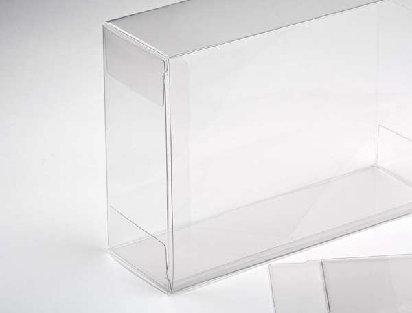 Scatole regalo trasparenti 13.7x6.4x18.7cm  (25 pezzi) [FB112]