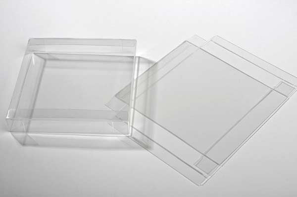 Scatole trasparenti 14.9x2.5x14.9cm (25 pezzi) [FB189]