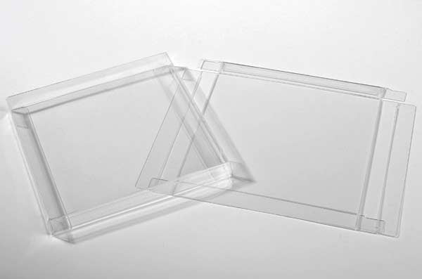 Scatole regalo 14.9x1.6x14.9cm trasparenti (25 pezzi) [FB190]