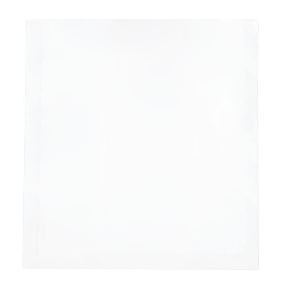 Sacchetto di plastica bianco 9x9.5cm a prova di bambino sigillabile a caldo (100 pezzi) [CRB2W]
