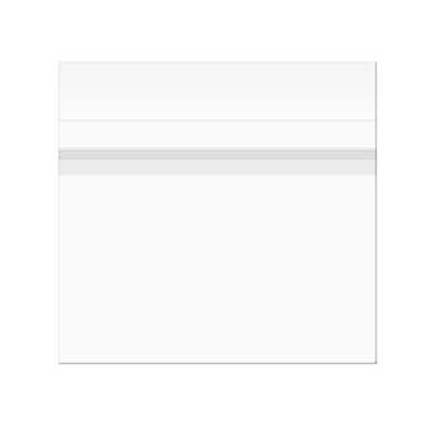 Sacchetto di plastica trasparente 153,5x102,2cm con chiusura di protezione (50 pezzi) [B6040PC]