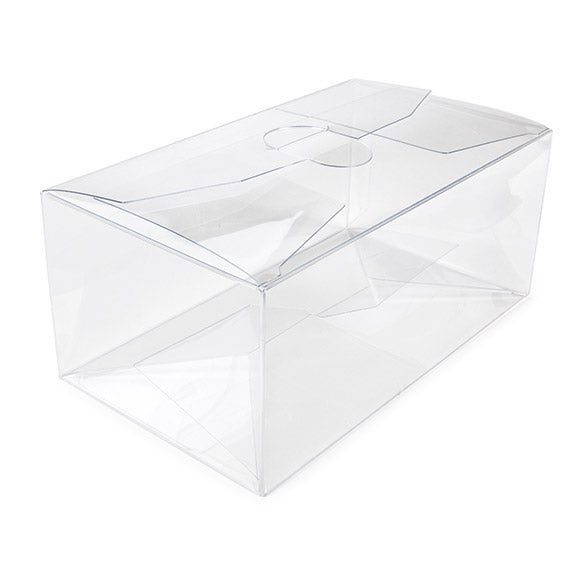 Scatole trasparenti 17.8x10.2x7.6cm fondo automatico (25 pezzi) [FPLB179]