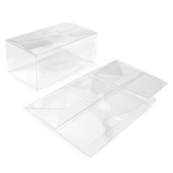 Scatole trasparenti 17.8x10.2x7.6cm fondo automatico (25 pezzi) [FPLB179]