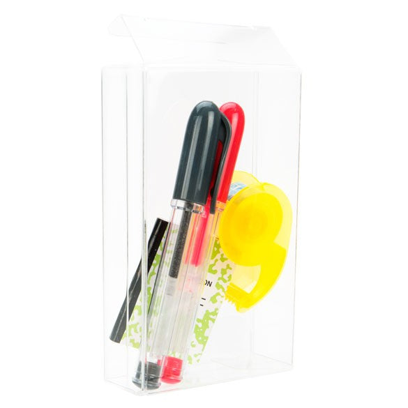 Scatole regalo 5.4x1.7x9.2cm trasparenti (25 pezzi) [FB36]