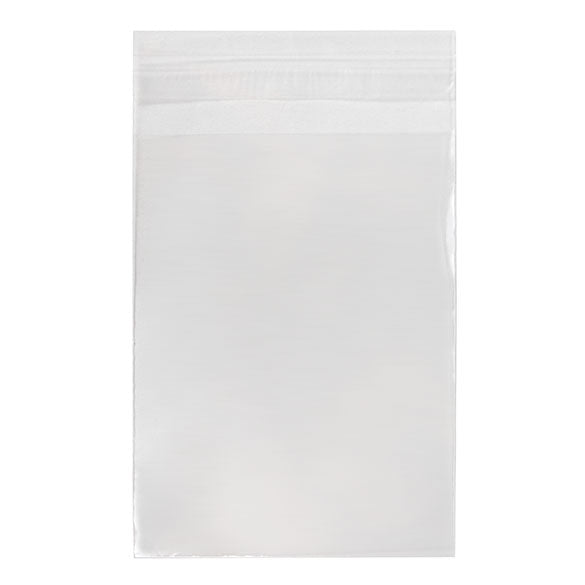 Sacchetto ecologico con soffietto richiudibile 10.3x13.7cm di qualità premium (100 pezzi) [GC4B1]