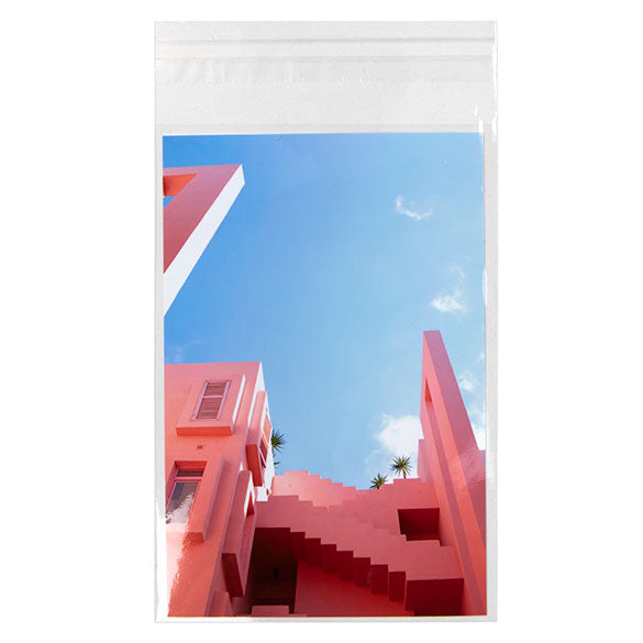 Sacchetto ecologico con soffietto richiudibile 11x15,5 + 4cm (100 pezzi) [GC4X6]
