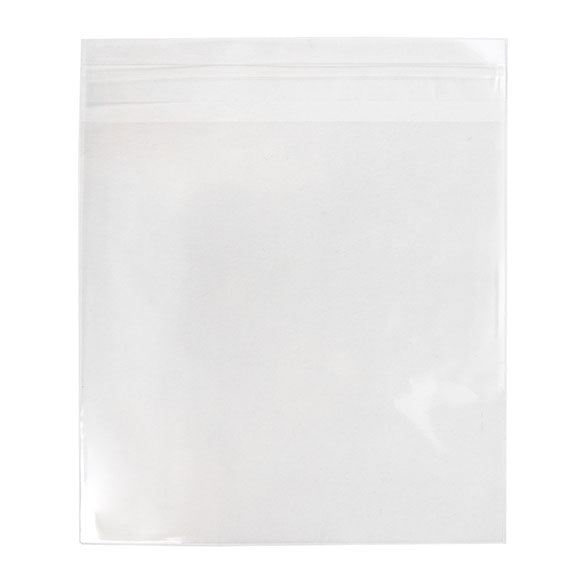 Sacchetto ecologico con soffietto richiudibile 15.9x15.9cm di qualità premium (100 pezzi) [GC66]