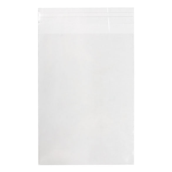 Sacchetto ecologico con soffietto richiudibile 11.7x16.2cm Qualità Premium (100 pezzi) [GC4X6XL]