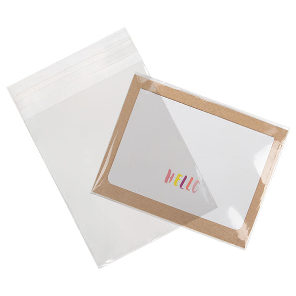 Sacchetto ecologico con soffietto 11.7x14.6cm richiudibile (100 pezzi) [GC54]