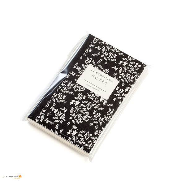 Sacchetto di plastica trasparente 9.2x14.6cm con chiusura adesiva (100 pezzi) [B35M]