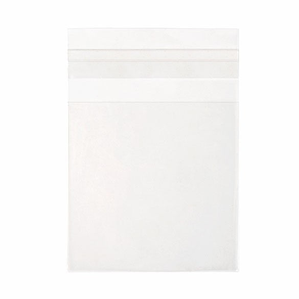 Sacchetto di plastica trasparente 8.3x8.3cm con chiusura adesiva (250 pezzi) [VL33]