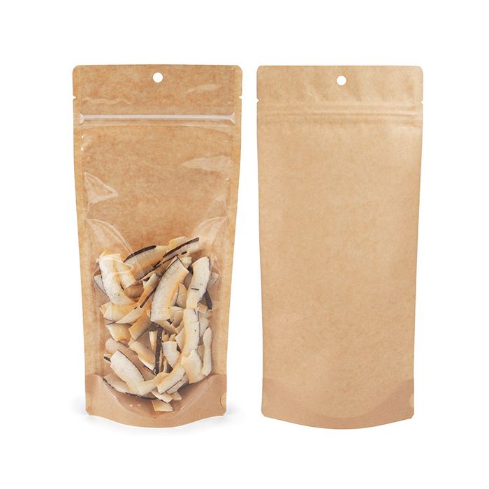 Kraft Buste doypack 10.8x6x23.8 (100 pz) [ZBGKC1N]