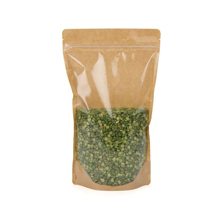 Buste doypack trasparenti/Kraft 17.1x8.9x28.6cm | 340 grammi (100 pezzi) [ZBGKC4]