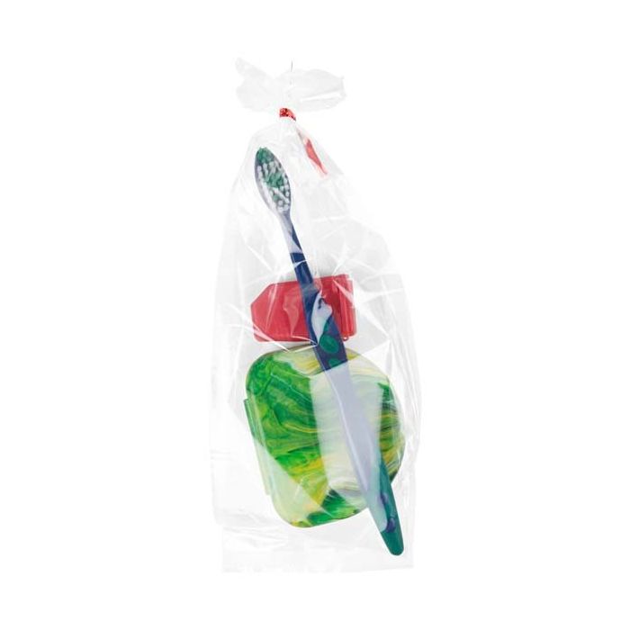 Sacchetto "trasparenza cristallina" 8.9x5.7x24.8cm con soffietto (100 pezzi) [FDAGB13]