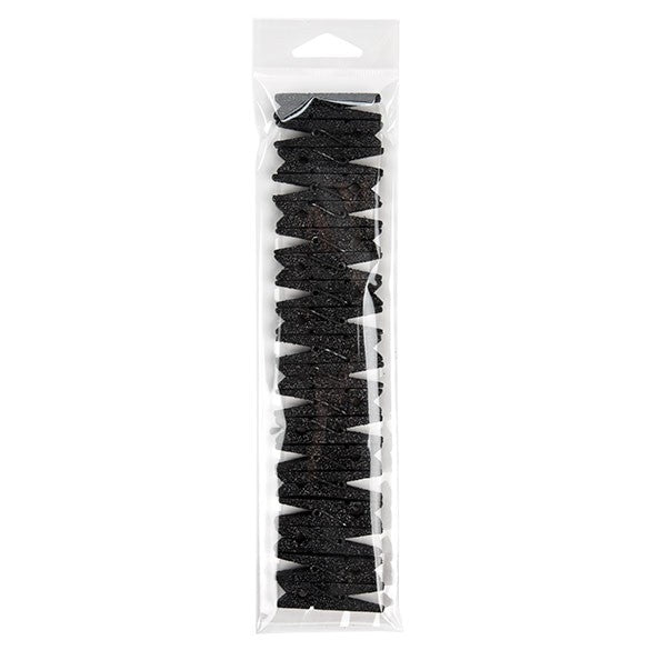 Sacchetti con foro di sospensione 6.2x23.3cm richiudibili e trasparenti (100 pezzi) [HB29]