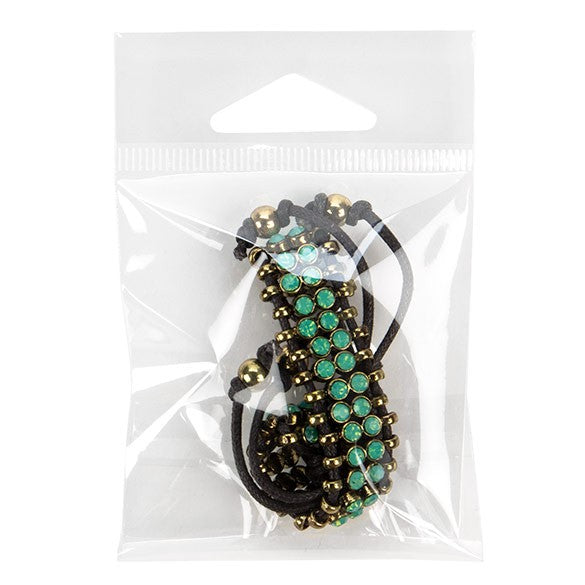 Sacchetti con foro di sospensione 6.4x6.7cm richiudibili e trasparenti (100 pezzi) [HB2X2]