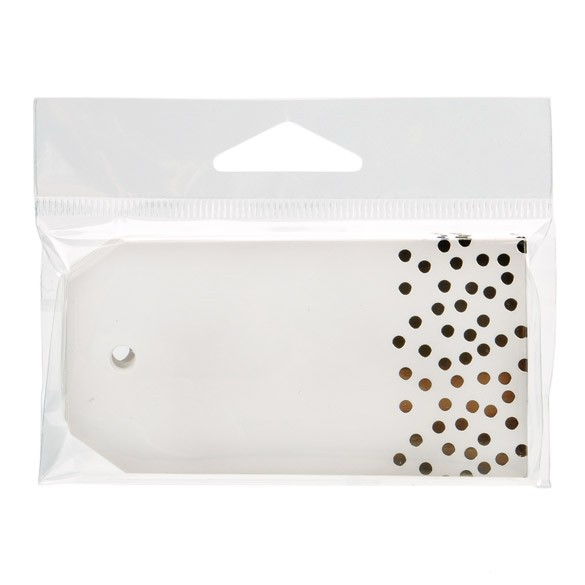 Sacchetti con foro di sospensione 10.2x7.6cm richiudibili e trasparenti (100 pezzi) [HB4X3]