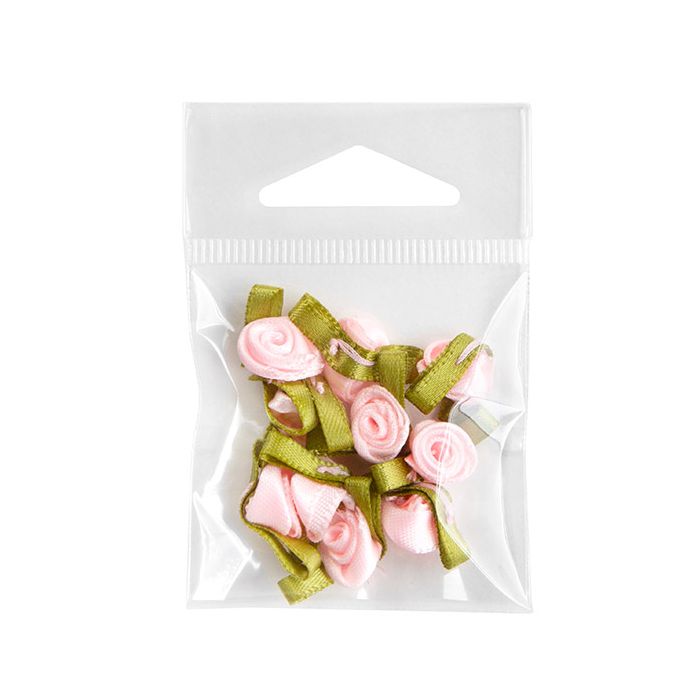 Sacchetti con foro di sospensione 5.1x5.1cm richiudibili e trasparenti (500 pezzi) [J1]