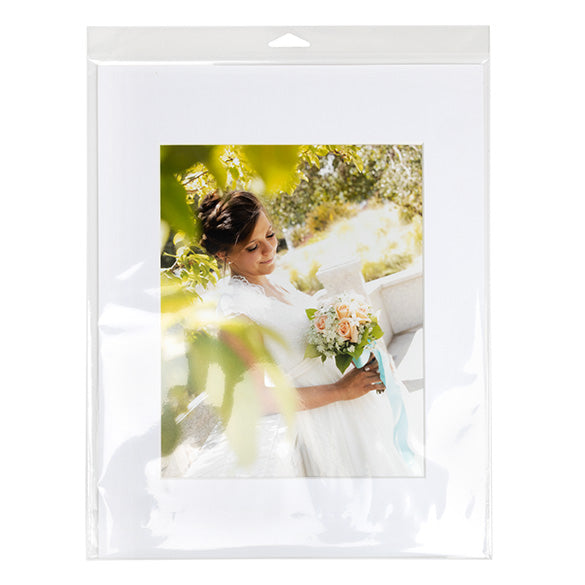 Sacchetti con foro di sospensione 29.1x36.2cm con chiusura di protezione (100 pezzi) [HB11PC]