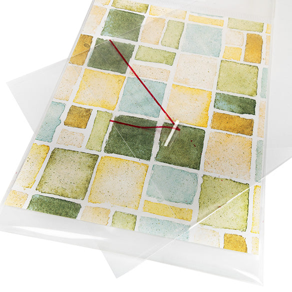 Sacchetti con foro di sospensione 12,5x16,7cm con chiusura di protezione (100 pezzi) [HB65PC]