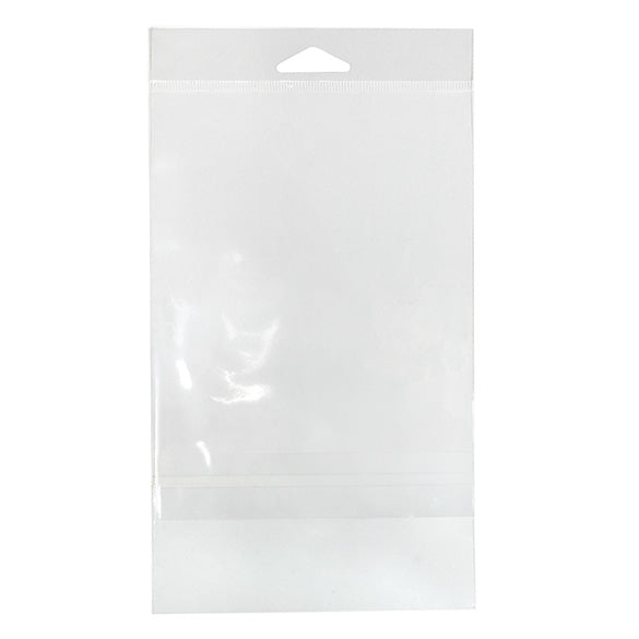 Sacchetti con foro di sospensione 13x17.1cm con chiusura di protezione (100 pezzi) [HB6B2PC]