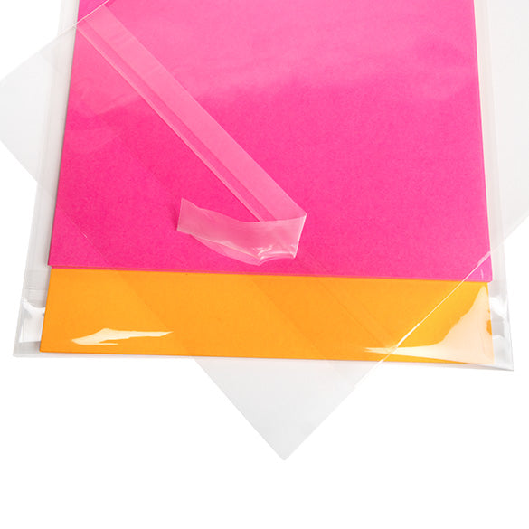 Sacchetti con foro di sospensione 16.5x24.1cm con chiusura di protezione (100 pezzi) [HB6H9HPC]