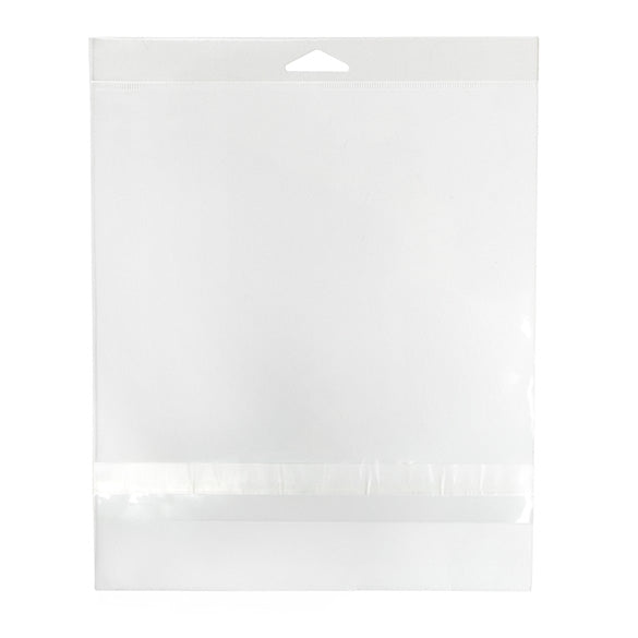 Sacchetti con foro di sospensione 21x20.5cm con chiusura di protezione (100 pezzi) [HB88SPC]