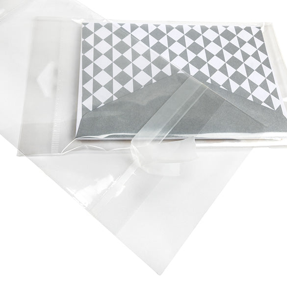 Sacchetti con foro di sospensione 10.8x15.6cm con chiusura di protezione (100 pezzi) [HB4X6PC]
