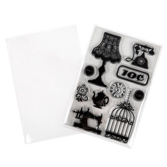 Sacchetto di plastica trasparente 11x16cm (100 pezzi) [B4X6NF]