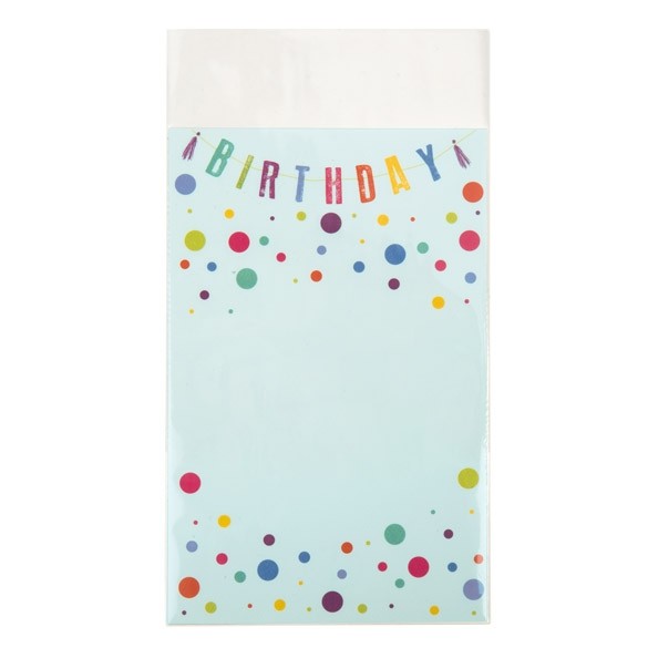 Sacchetto di plastica trasparente 14x26cm laminato e senza patta (100 pezzi) [LB510NF]