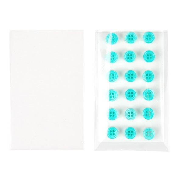 Sacchetto di plastica trasparente 5.1x8cm senza chiusura adesiva (250 pezzi) [VL2X3NF]