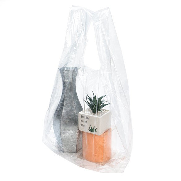 Buste shopper trasparenti 36.9x26.7x76.2cm (100 pezzi) [CHB2]