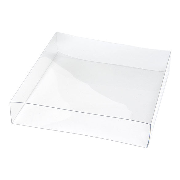 Coperchio scorrevole per fondo kraft 13,2x2,7x13,3 cm (25 pezzi) [SC357]