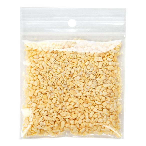 Sacchetto trasparente con chiusura a pressione e foro 7.5x7.5cm PP 75 microns (100 pezzi) [Z3R33]