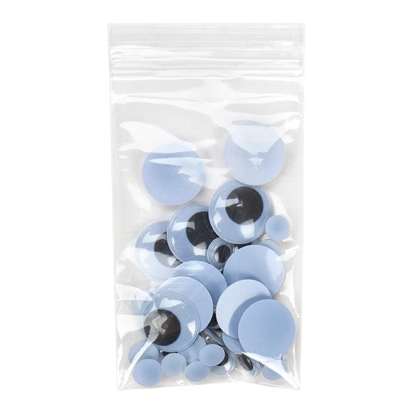 Sacchetto trasparente con chiusura a pressione e foro 7.5x12.5cm PP 50 microns (100 pezzi) [ZR35]