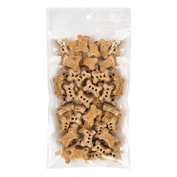 Sacchetto trasparente con chiusura a pressione e foro 10x18cm PP 50 microns (100 pezzi) [ZR47]