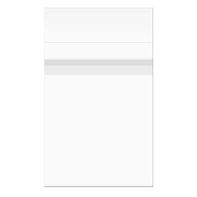Sacchetto di plastica trasparente 34.1x48.9cm laminato e richiudibile (100 pezzi) [LB1319PC]