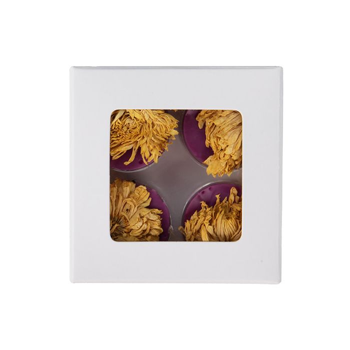 bianche Scatole in carta kraft per pasticceria artigianale, rotondo Inserti 7x2.1x6.8 cm (25 pezzi) [CNDYR276W]