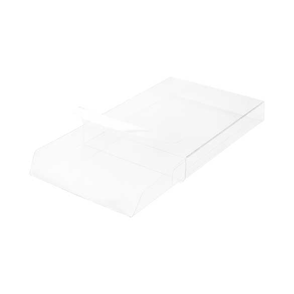 Plastic Gift Boxes for Chocolates 13x2.5x18.1cm with Insert (100 pieces) [CNDY168]