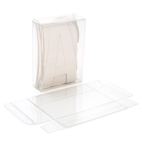 Scatole regalo 7x2.5x9.5cm trasparenti (25 pezzi) [FB93]