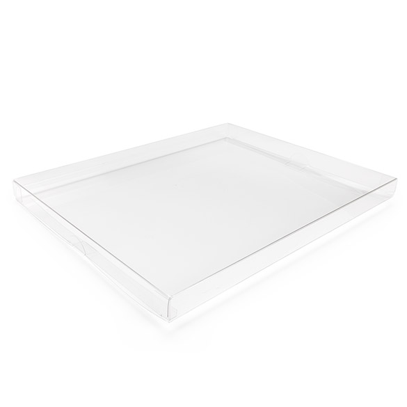 Scatole trasparenti 28.2x2.5x35.8cm (25 pezzi) [FPB171]