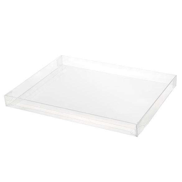 Scatole trasparenti 21.9x2.5x28.3cm (25 pezzi) [FPB150]