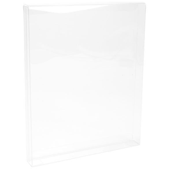 Scatole trasparenti 20.6x2.5x25.7cm (25 pezzi) [FPB169]