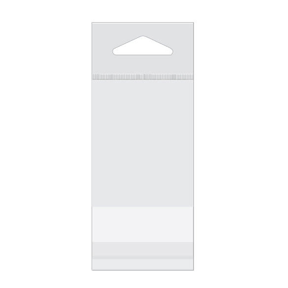 Sacchetti con foro di sospensione 5.1x6.5cm alta trasparenza (500 pezzi) [J2T]