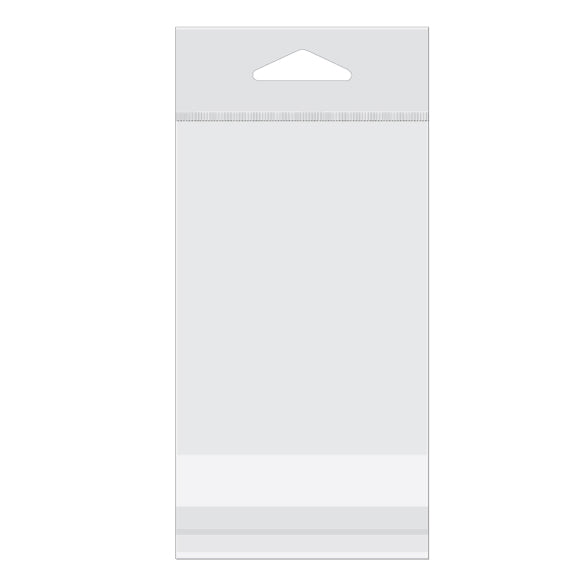 Sacchetti con foro di sospensione 7.6x10.2cm laminati e richiudibili (500 pezzi) [J5LAM]